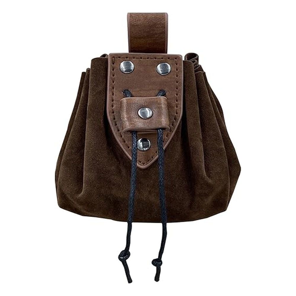 Men'S Viking Accessories - Средневековая кожаная поясная сумка в стиле