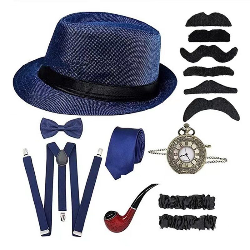 Men'S Accessories In The 1920S - Хэллоуин Косплей 1920-х годов Мужской комплект