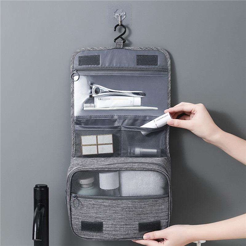 Men'S Accessories Organizer For Wardrobe - Подвесная дорожная большая косметичка для туалетных