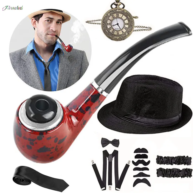 Men'S Accessories In The 1920S - Хэллоуин Вечеринка Великий Гэтсби Косплей Костюм