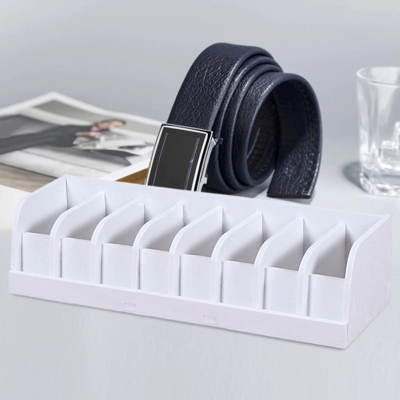 Men'S Accessories Organizer For Wardrobe - Поясной органайзер, коробка 6/8/10, решетка, деревянная