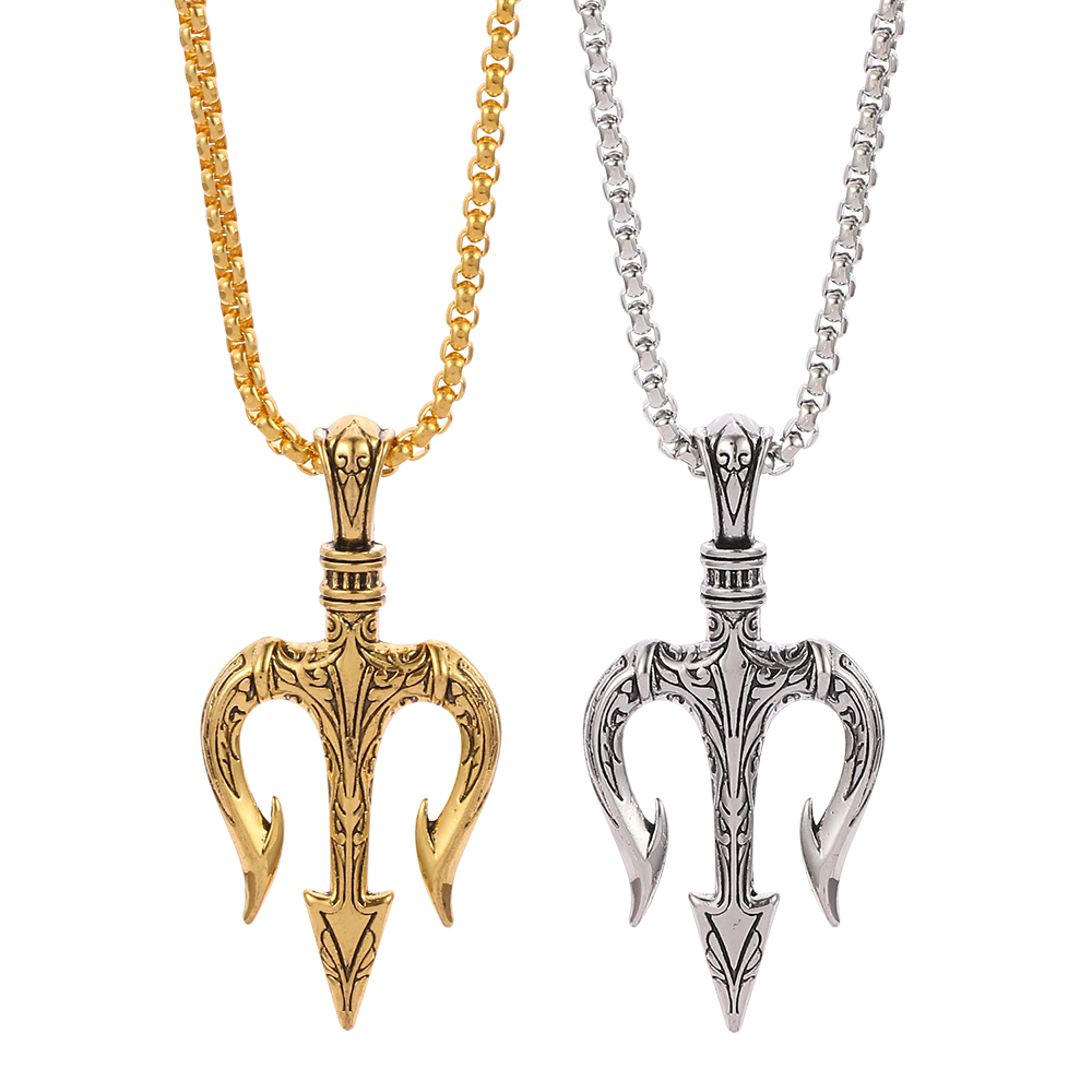 Men Accessories Neck Chain - Цепочка с подвеской в стиле панк,