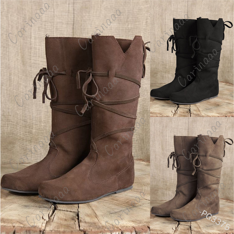 Men'S Viking Accessories - Ботильоны из искусственной кожи в средневековом