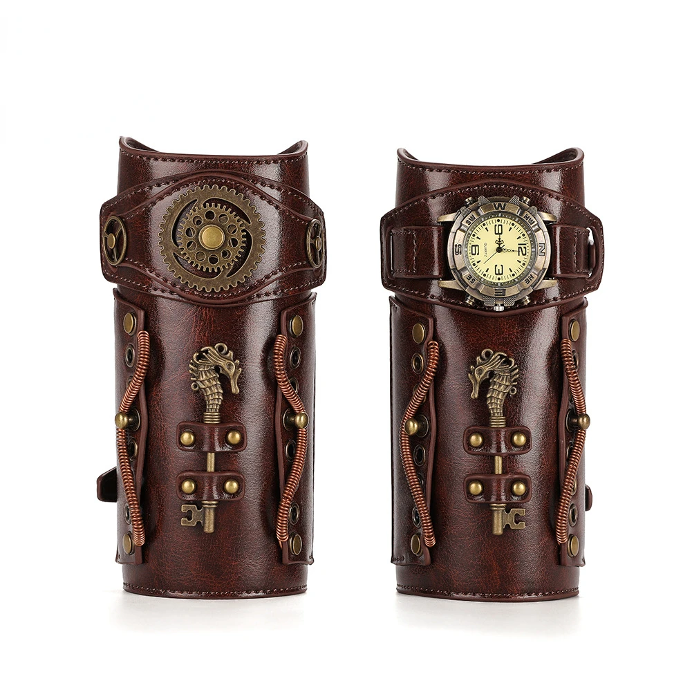Men'S Viking Accessories - Мужские часы в стиле стимпанк, броня,