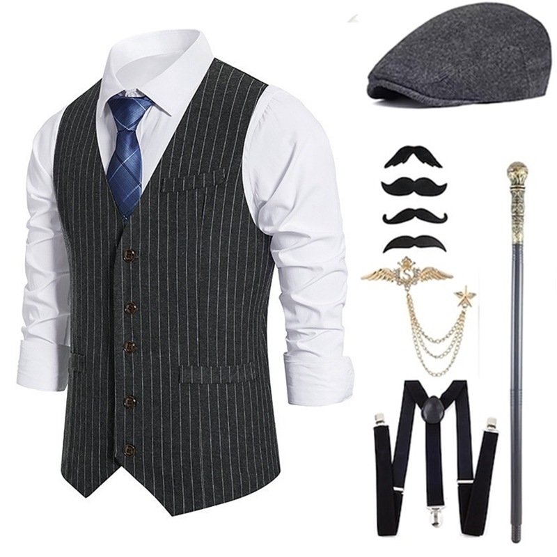 Men'S Accessories In The 1920S - Мужской костюм гангстера и набор аксессуаров: