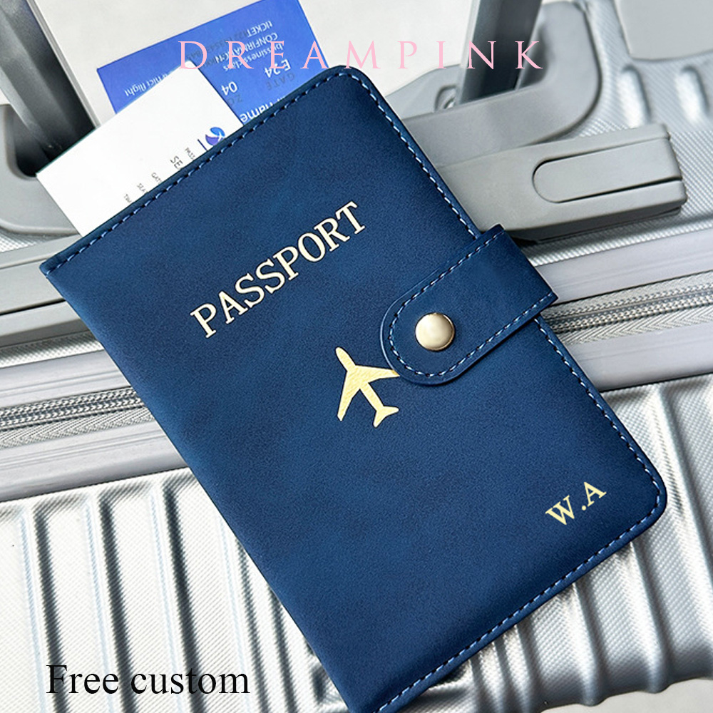 Travel Organizer Men - Персонализированное имя, дорожный кошелек для паспорта,