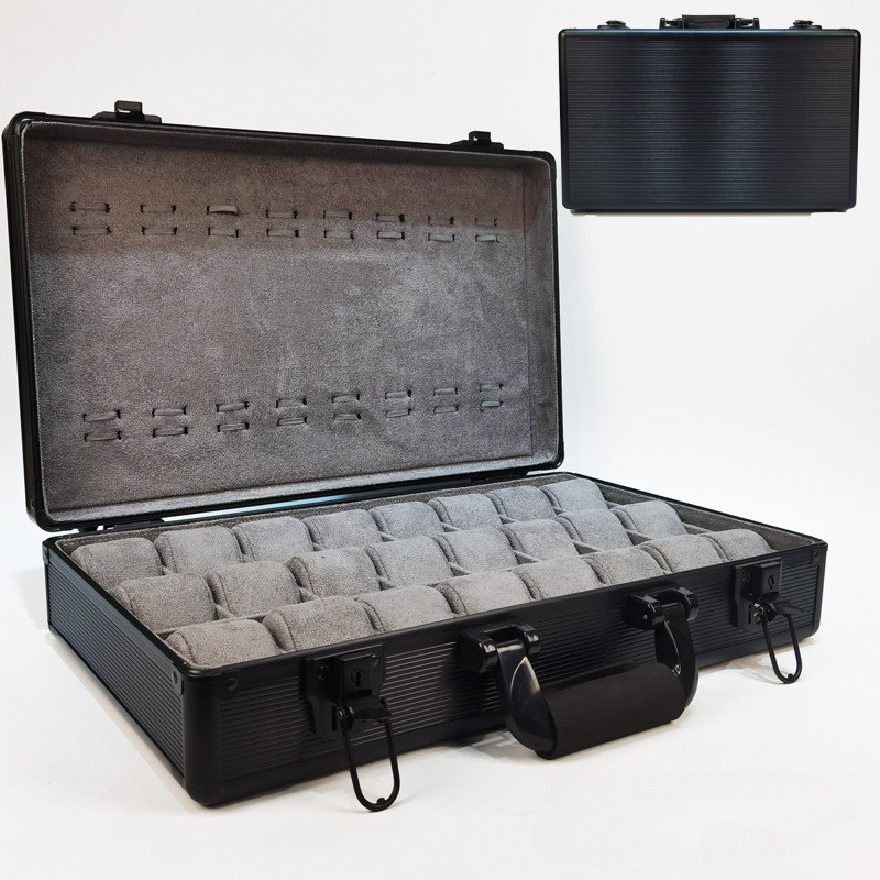 Men'S Accessories Tray - Алюминиевая зеленая коробка для часов, чехол