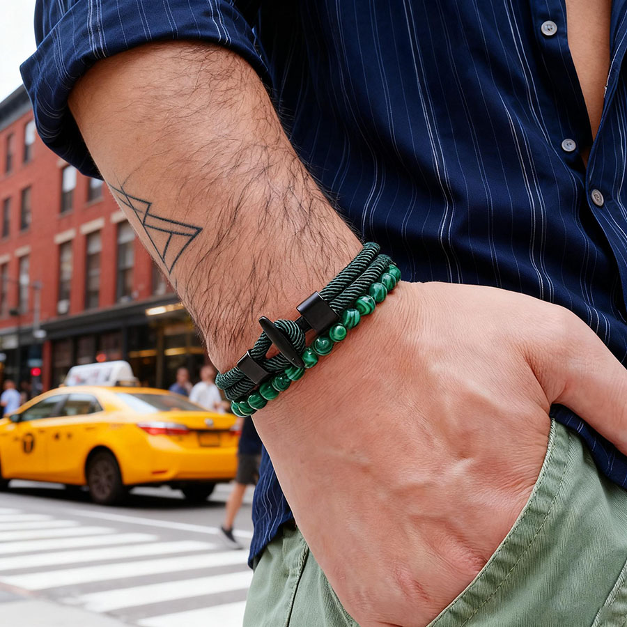 Men'S Vacation Accessories - Уникальный якорь, комплект мужских браслетов из