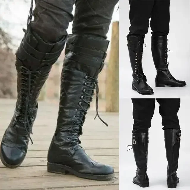 Men'S Viking Accessories - Средневековые ботинки для косплея в стиле