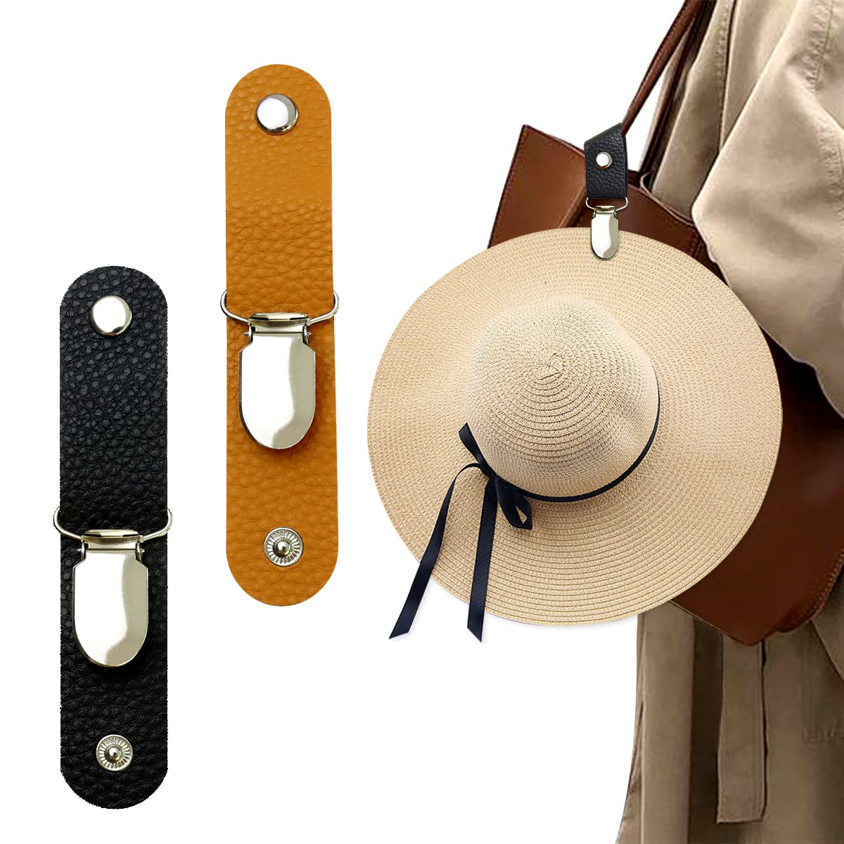 Men Accessories For Beach - Держатель для шляпы из искусственной кожи