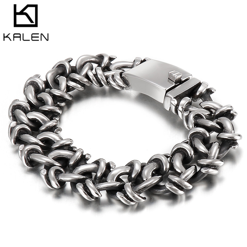 Kalen, широкий браслет из нерж – обзор и цена Men Accessories Bd