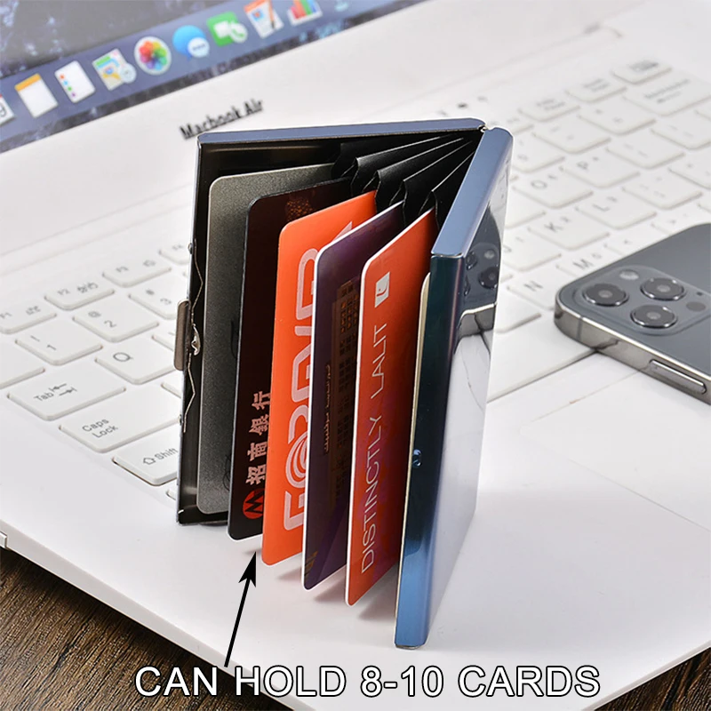 Картхолдер RFID из алюминия, м – обзор и цена Card Case Minimalist