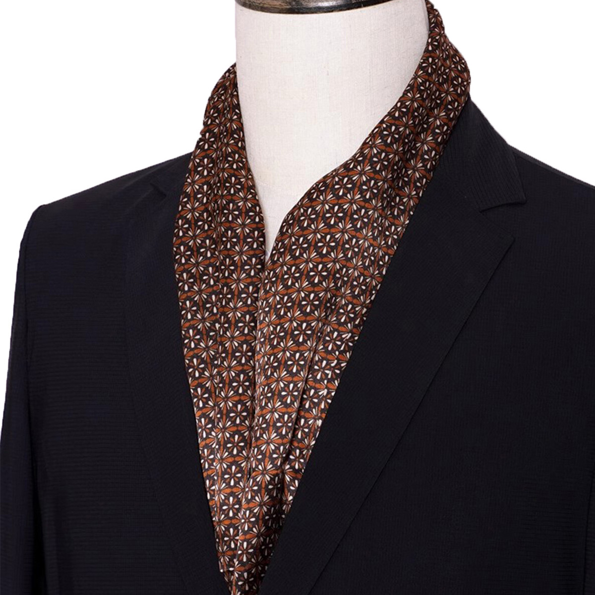 Новый мужской шелковый шарф в  – обзор и цена Men'S Accessories Premium