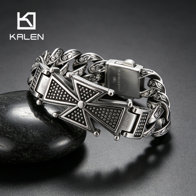 Винтажный браслет Kalen из нер – обзор и цена Men Accessories Bd