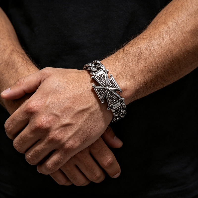Винтажный браслет Kalen из нер – обзор и цена Men Accessories Bd