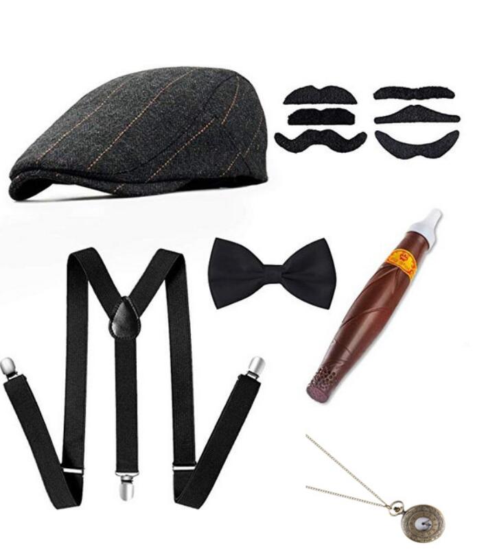 1920S Хэллоуин 20S Косплей иск – обзор и цена Men'S Accessories In The 1920S
