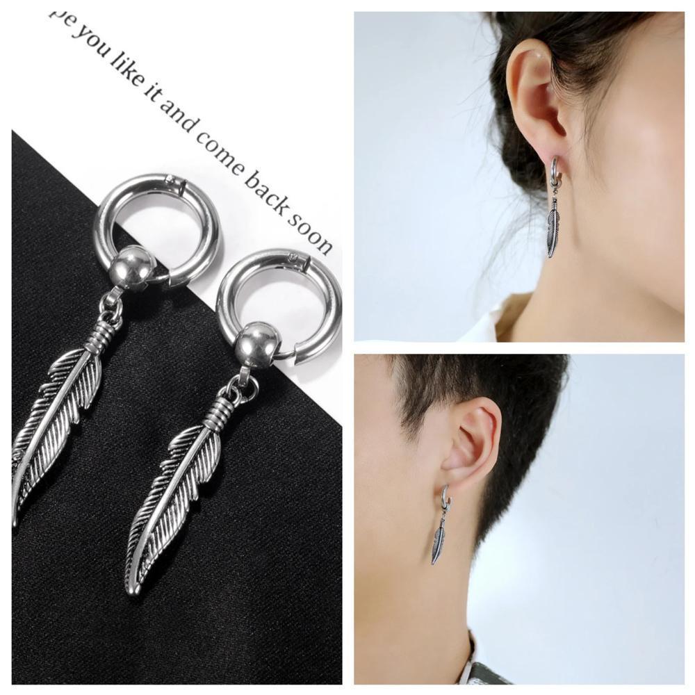 1/2 пары подвесных серег-капел – обзор и цена Men'S Minimalist Accessories