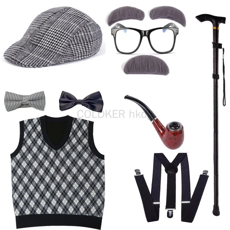 Костюм старика на Хэллоуин, ак – обзор и цена Men'S Accessories In The 1920S