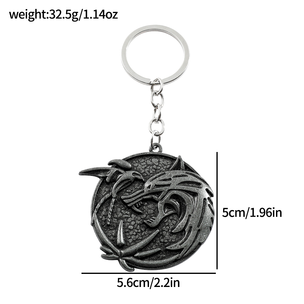 Винтажный брелок с головой вол – обзор и цена Men Accessories Pendant