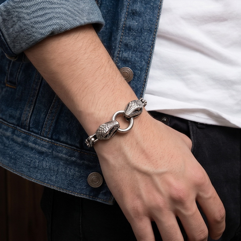Винтажный браслет Kalen из нер – обзор и цена Men Accessories Bd