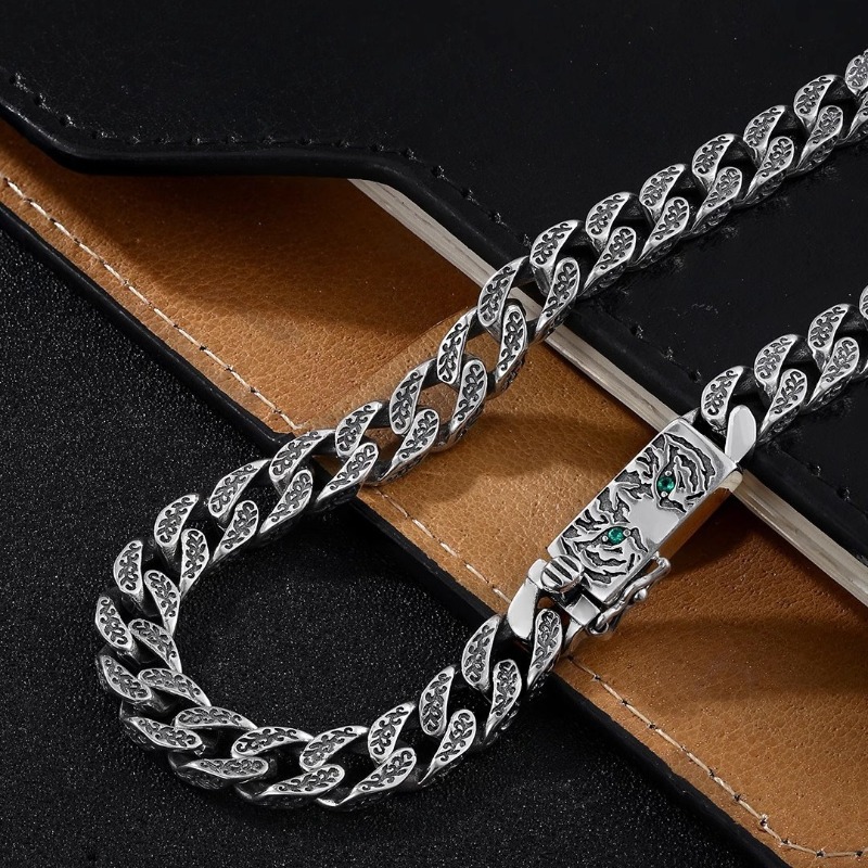 Массивная цепь с тигровым прин – обзор и цена Men'S Accessories Instagram