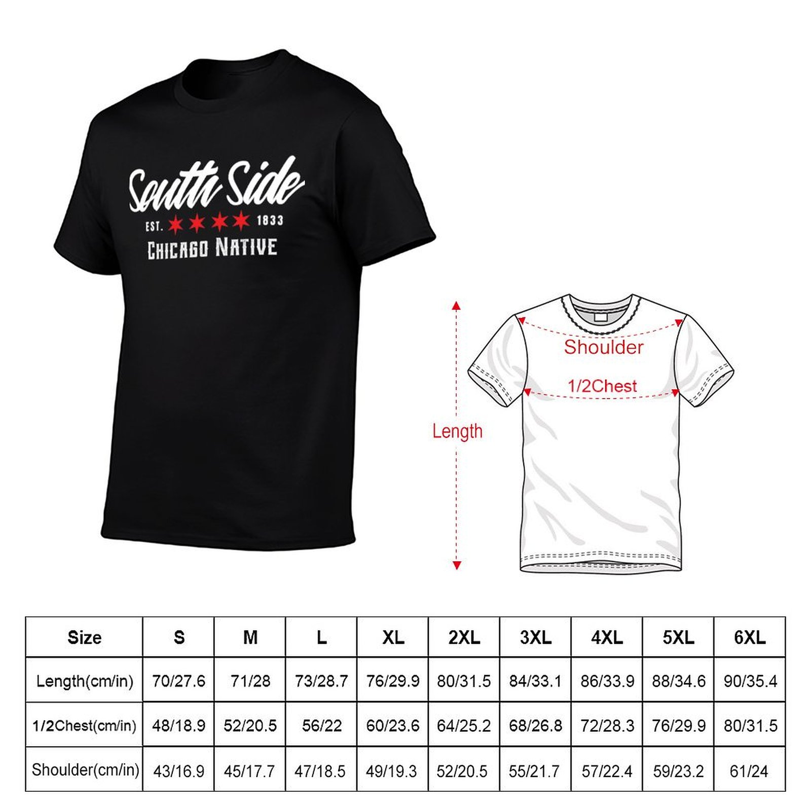 Футболка South Side Chicago Na – обзор и цена Men'S Accessories Essentials