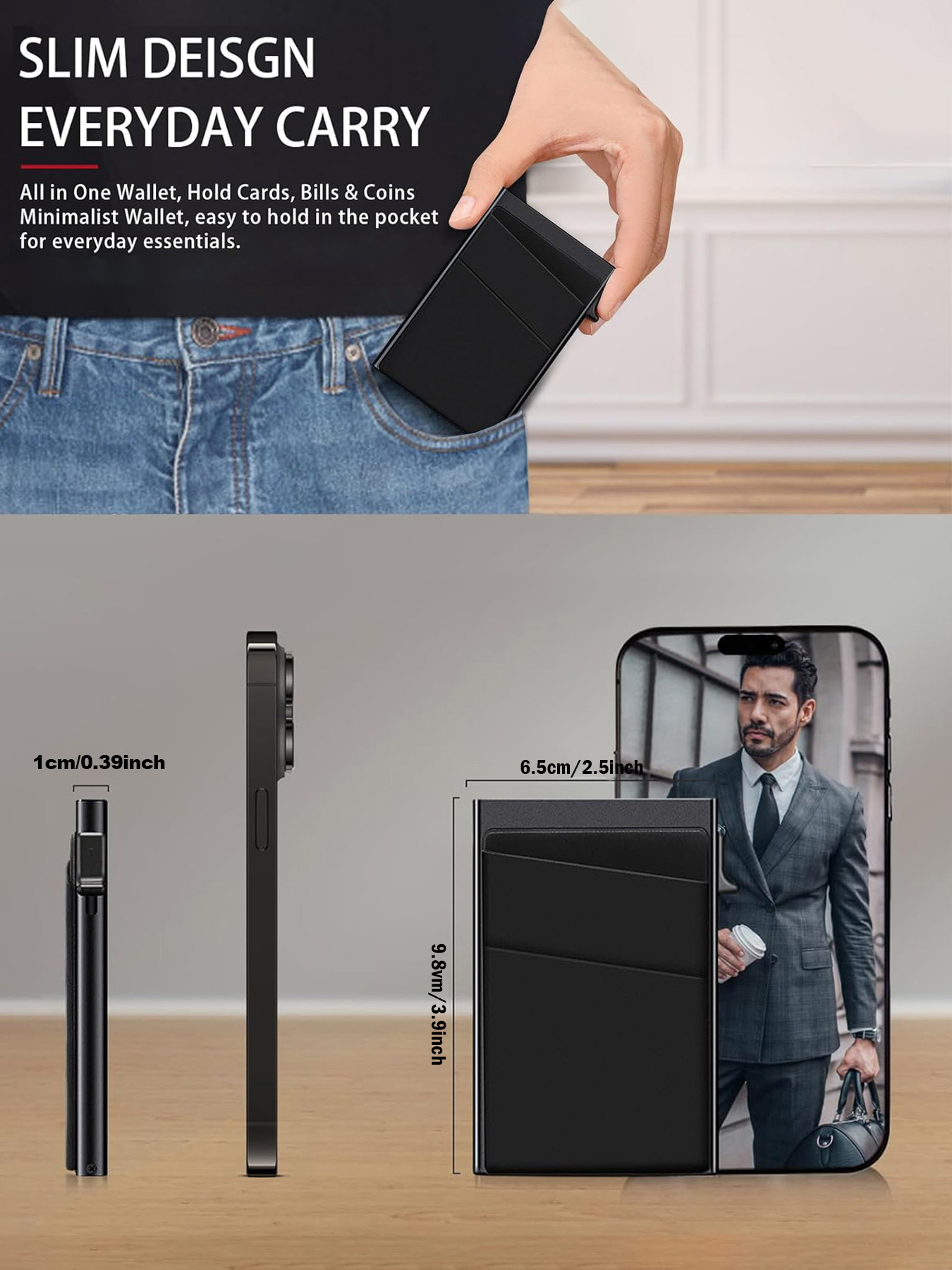 Противоугонные защитные приспо – обзор и цена Card Case Minimalist