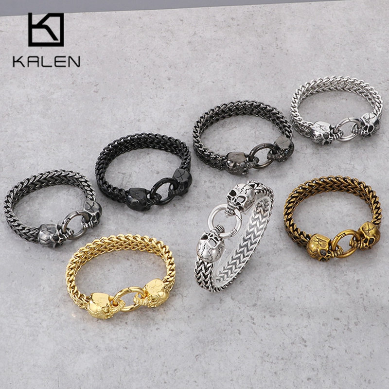 Браслет KALEN в стиле панк из  – обзор и цена Men Accessories Bd