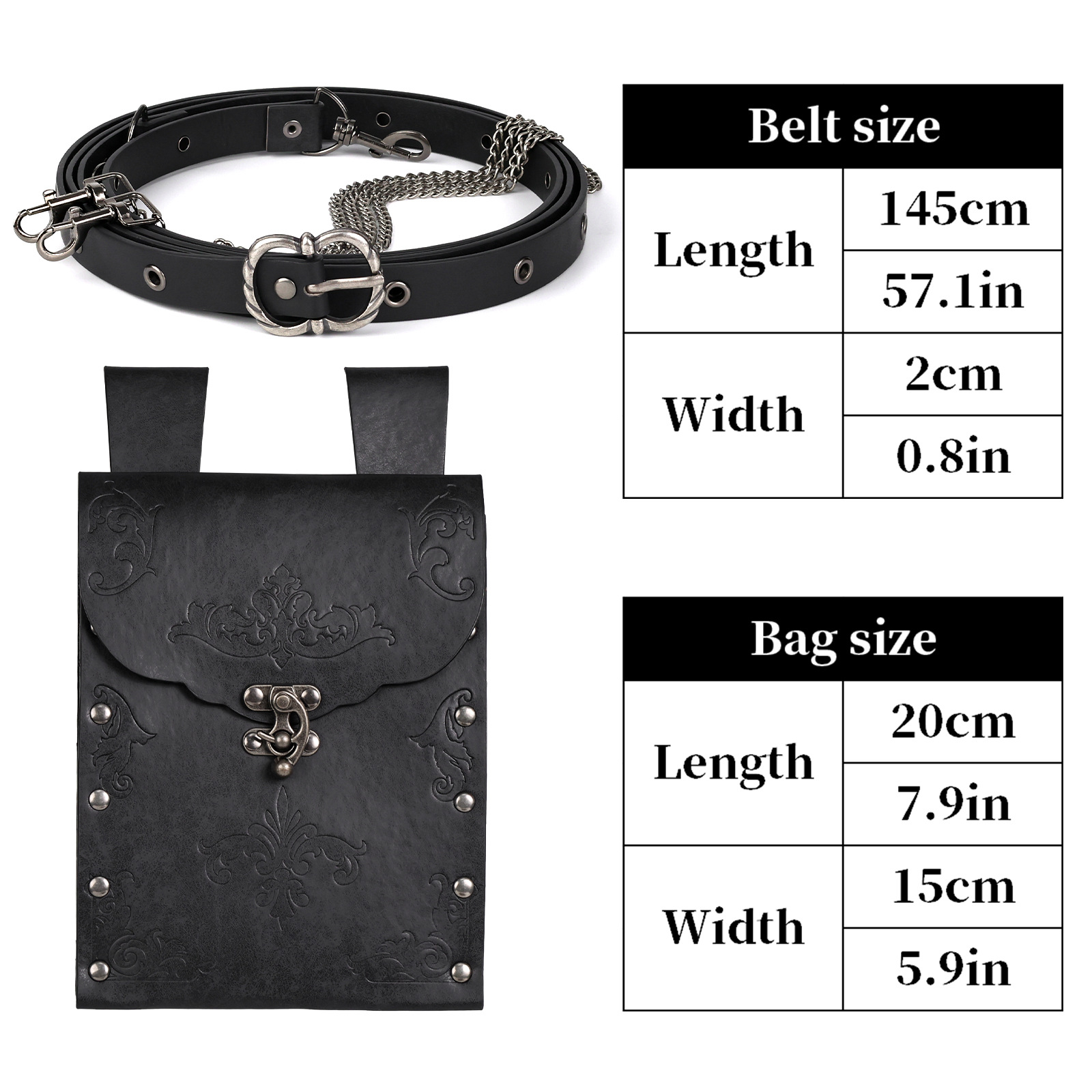 Сумка-кошелек в стиле стимпанк – обзор и цена Men'S Viking Accessories