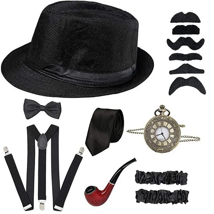 Мужской реквизит для вечеринки – обзор и цена Men'S Accessories In The 1920S