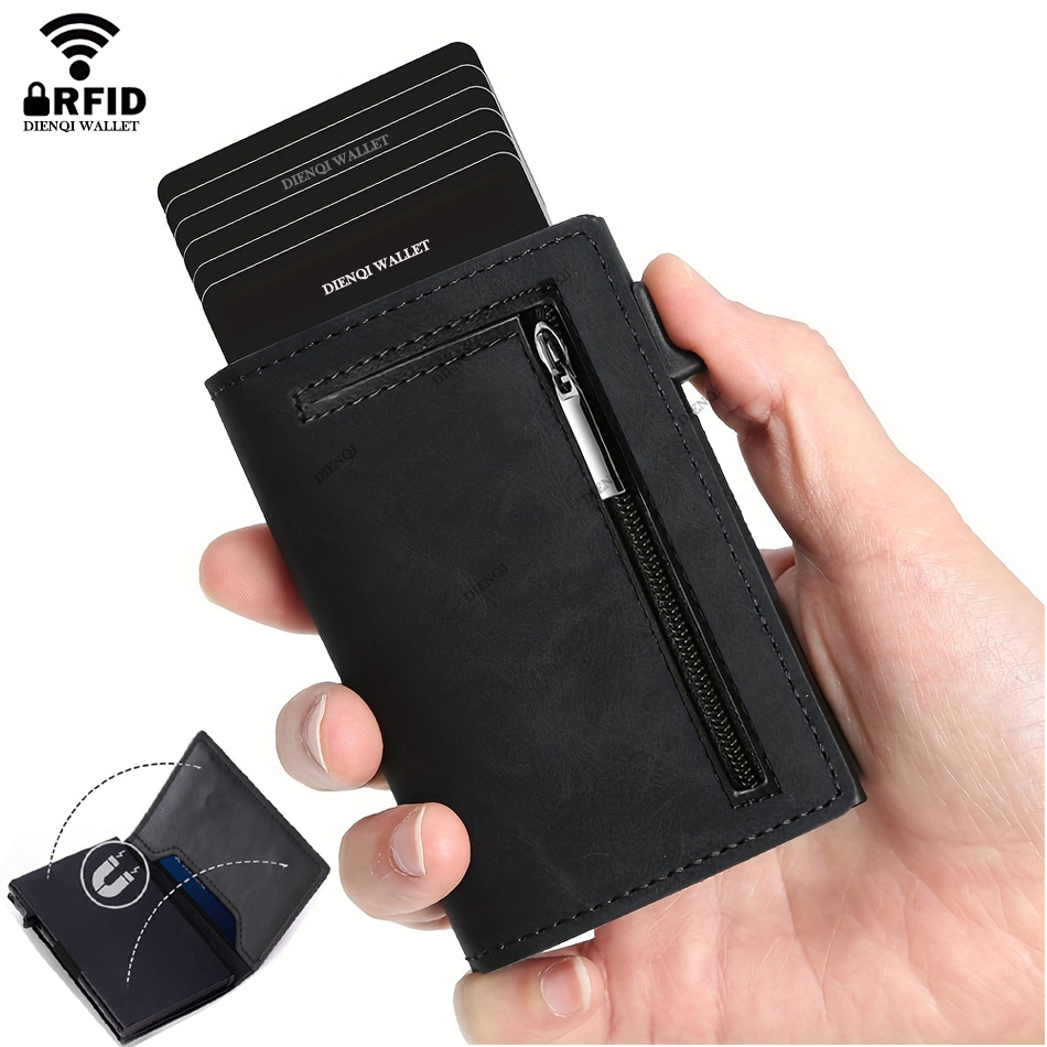 Элегантный RFID-кошелек для кр – обзор и цена Card Case Minimalist