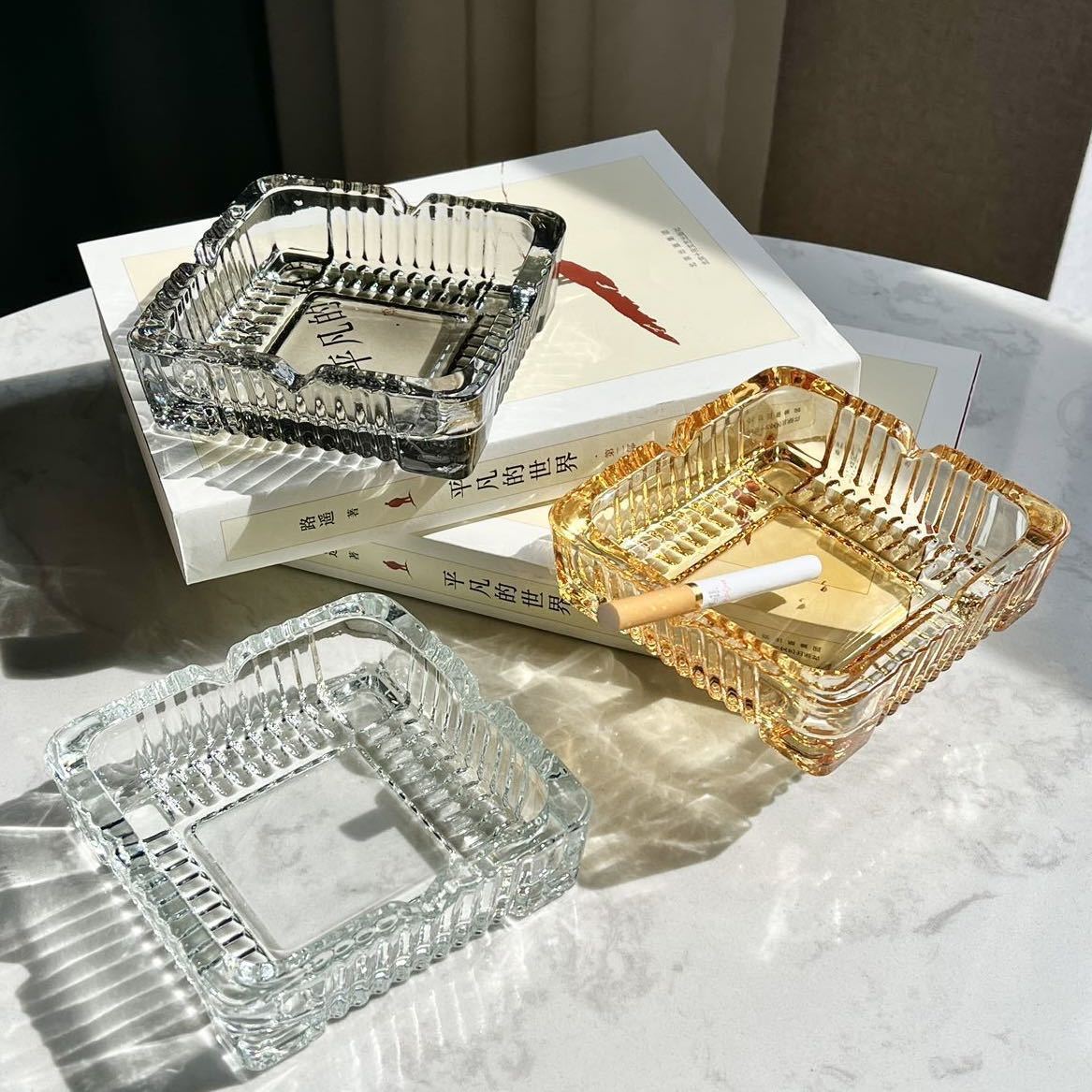 Прозрачная стеклянная пепельни – обзор и цена Men'S Accessories Tray