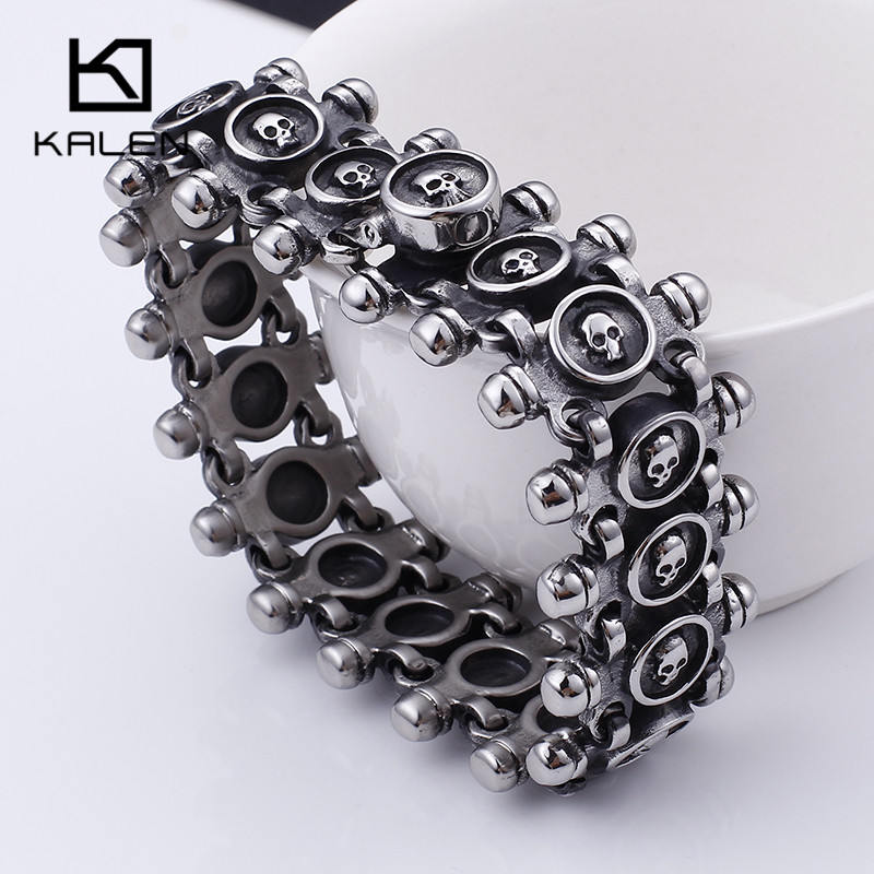 Браслеты KALEN в стиле панк с  – обзор и цена Men Accessories Bd