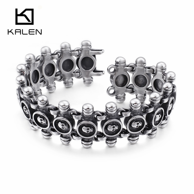 Браслеты KALEN в стиле панк с  – обзор и цена Men Accessories Bd