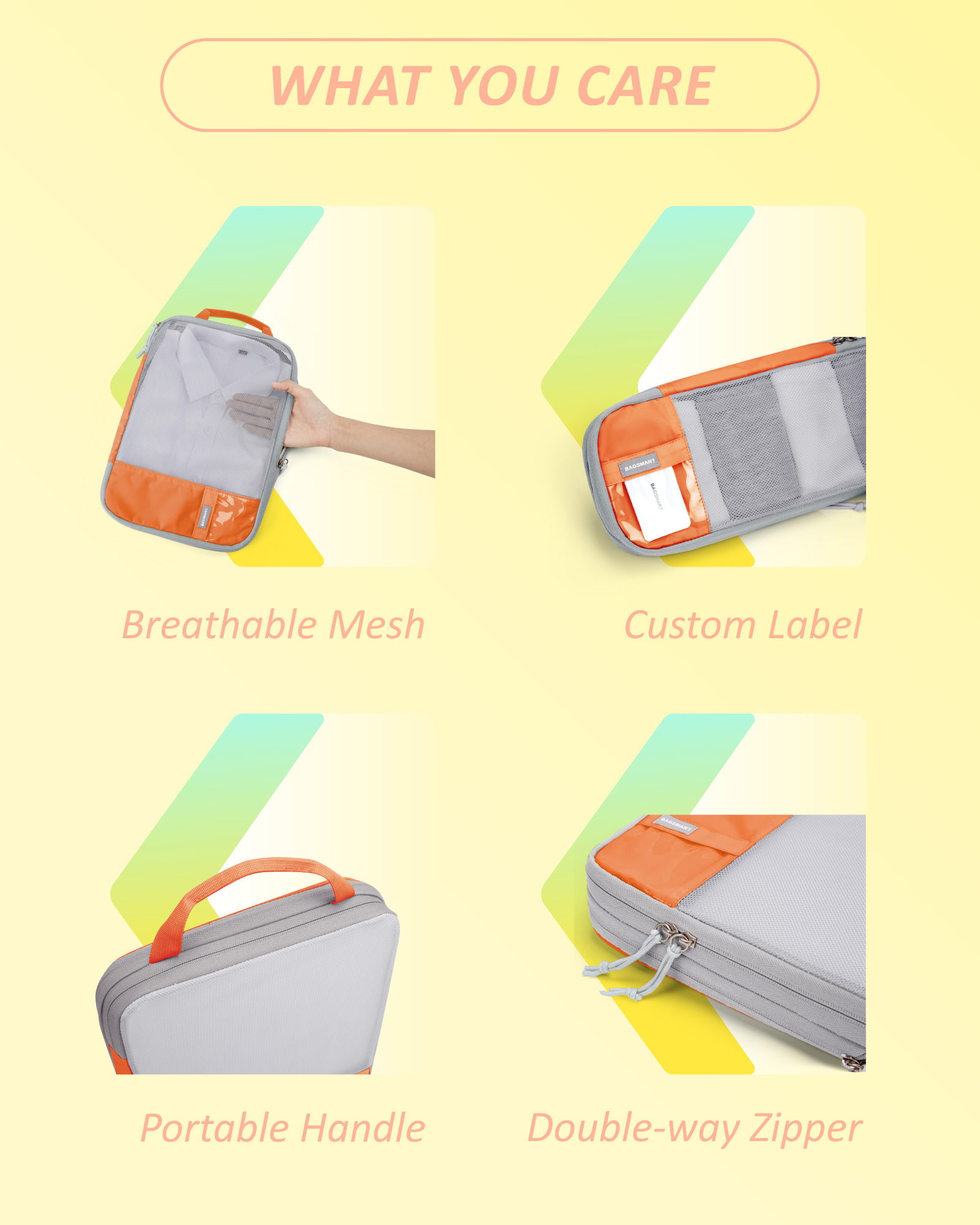 Компрессионные упаковочные куб – обзор и цена Travel Organizer Men