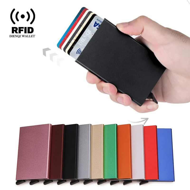 Стильный тонкий металлический  – обзор и цена Card Case Minimalist