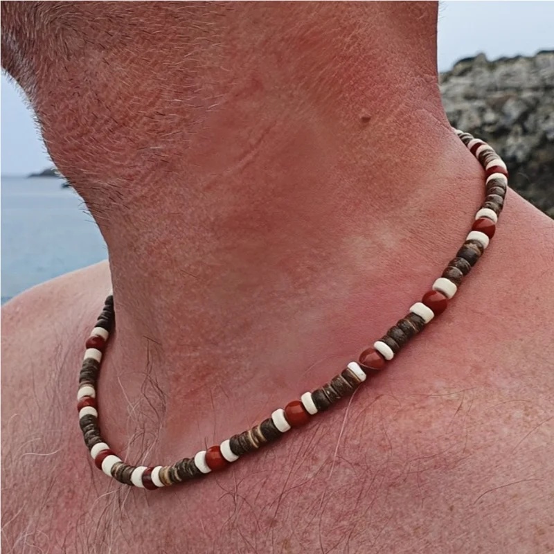 Богемное ожерелье из деревянны – обзор и цена Men'S Vacation Accessories