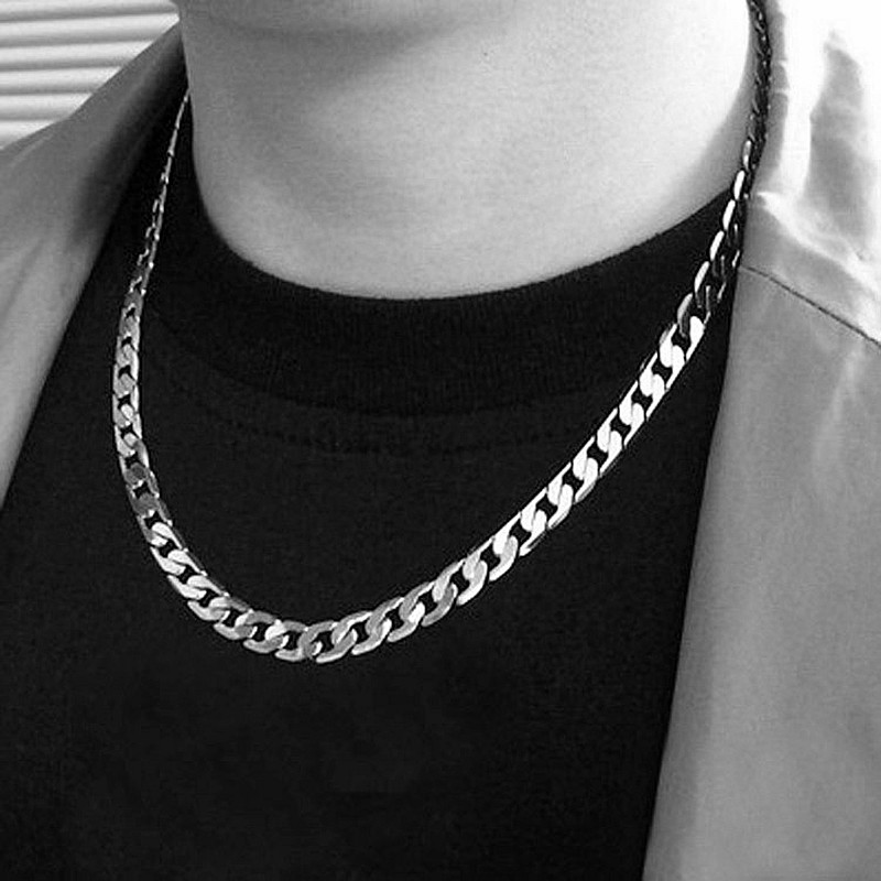 Ожерелье из стерлингового сере – обзор и цена Men Accessories Neck Chain