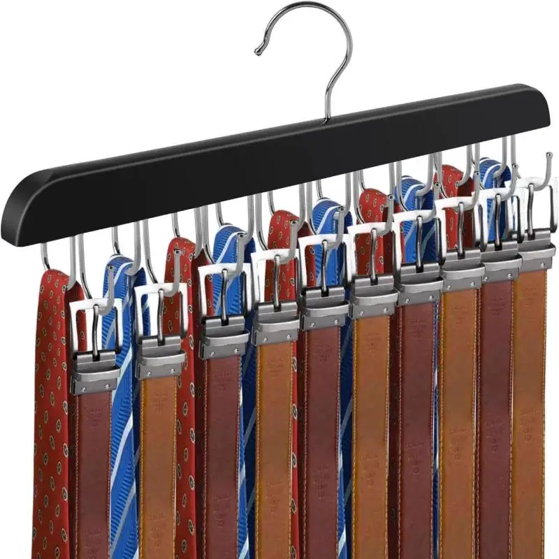 Деревянная вешалка для ремней, – обзор и цена Men'S Accessories Organizer For Wardrobe
