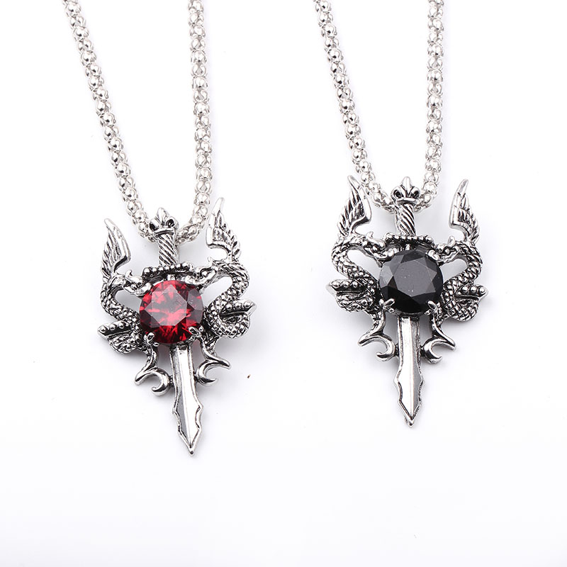 Ожерелье с крестом из черного  – обзор и цена Men Accessories Jewelry