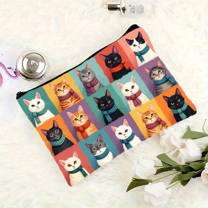 Косметичка с милым кошачьим пр – обзор и цена Travel Organizer Men