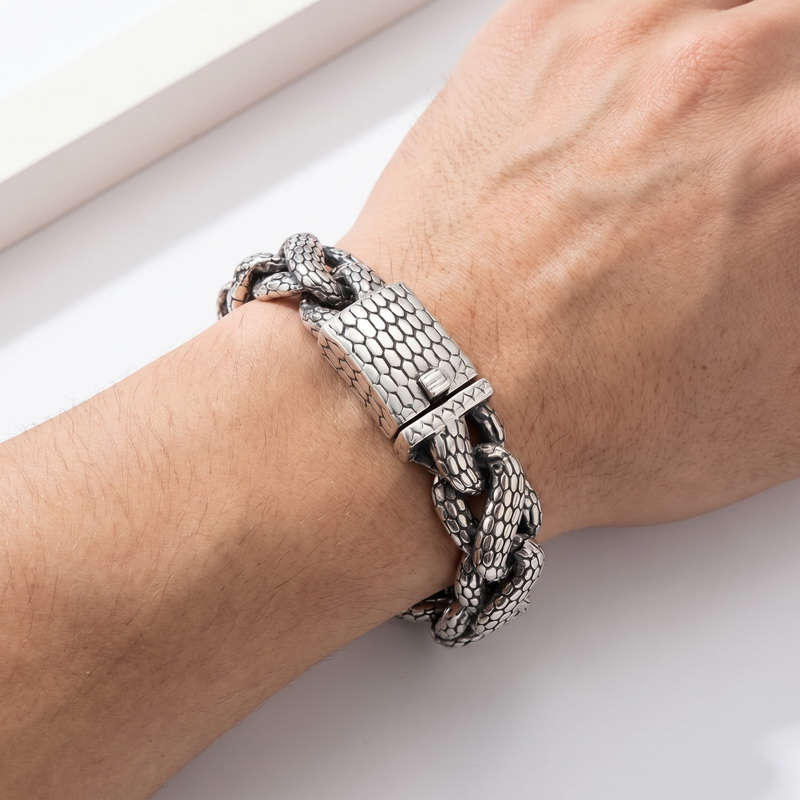 Мужской браслет Kalen Snake Sk – обзор и цена Men Accessories Bd